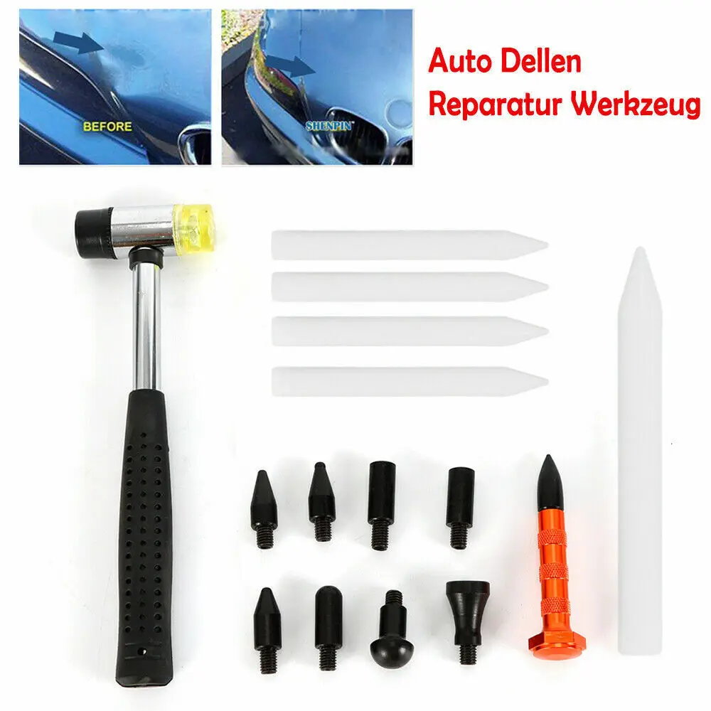 15pcs Explosion Tool Explosion Repair Tool Explosion Dents Remover Set Repair Hammer Kits