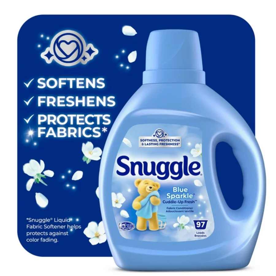 

Кондиционер для ткани Snuggle Liquid Blue Sparkle 66 унции 97 нагрузки