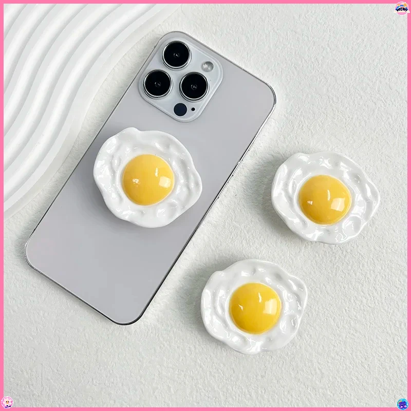 

Креативный держатель для телефона с яйцом, складная розетка, держатель для Tok для Magsafe IPhone Mac, Samsung, безопасная подставка для безымянного пальца