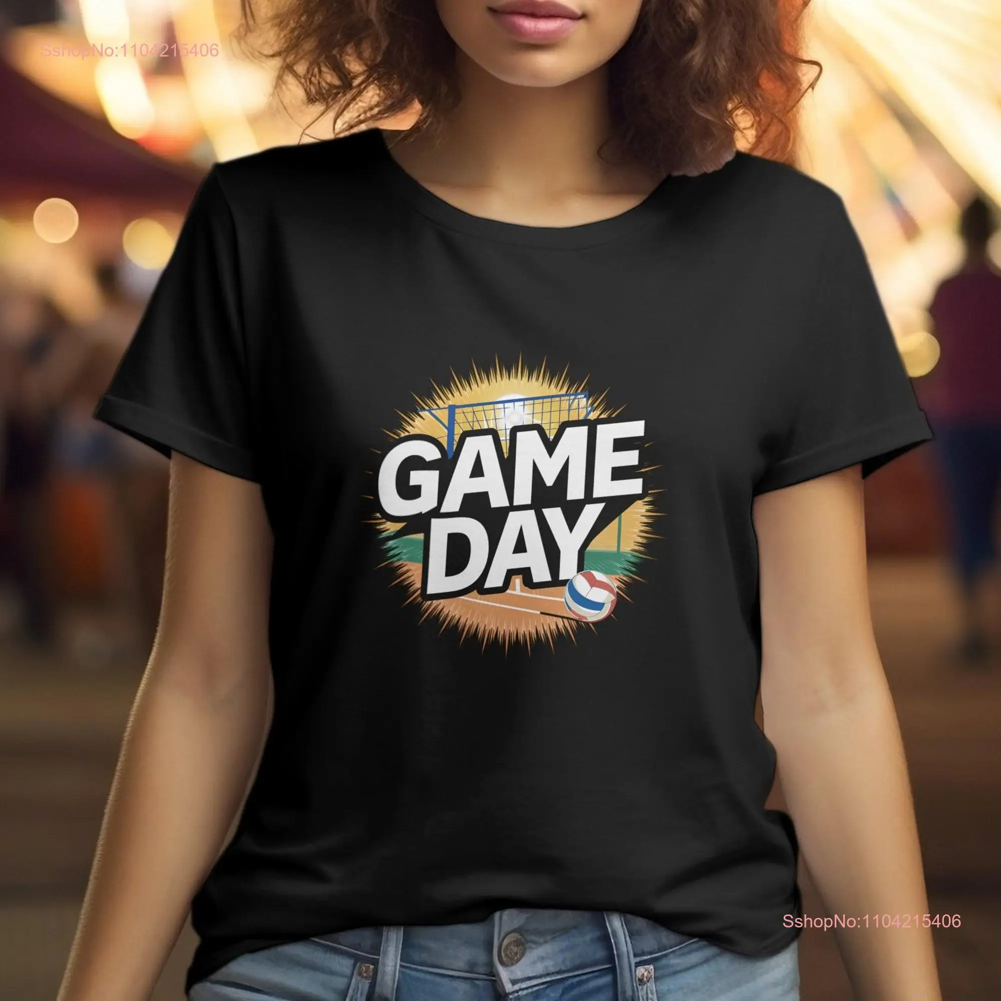 Game Day Volleyball T Shirt SweaT Perfect for Players and Fans Cool Attire long or short sleeves