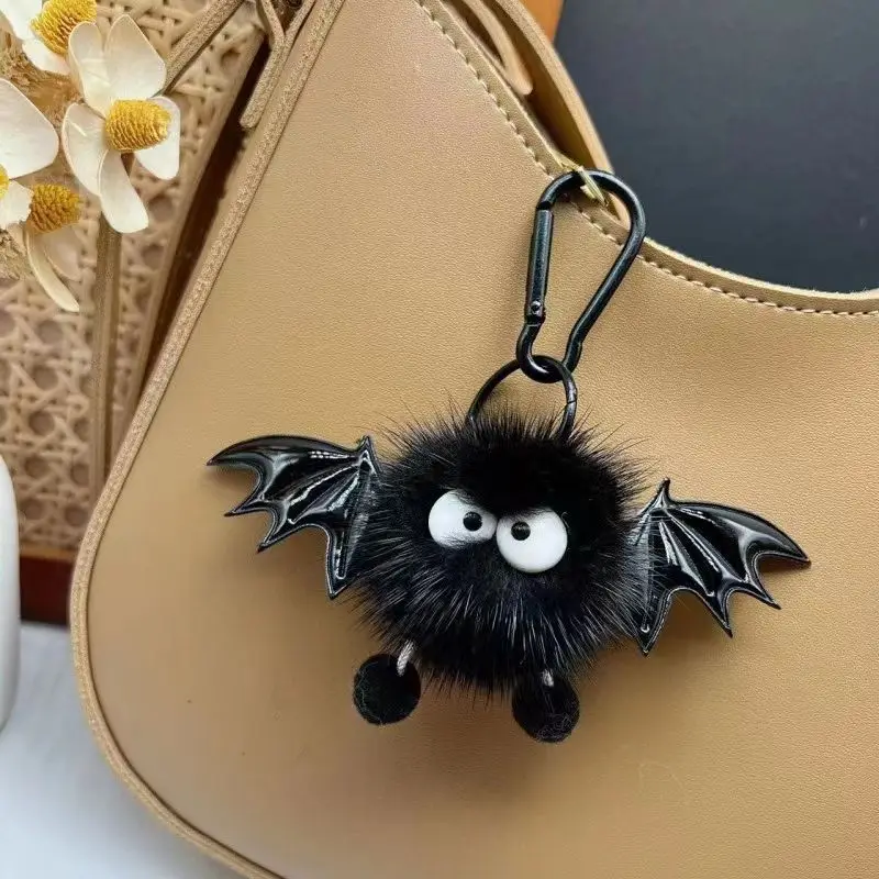 

2024 Trendy Designer Creative Chinese Style Keychain Cute Demon Pendant Decoration For Ladies Bag Keyring Charm Accessories