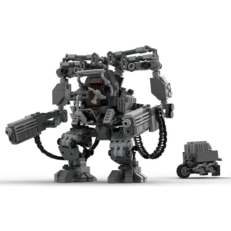 

Matrix APU Battle Matrixed Robot Moc, высокотехнологичный набор строительных блоков, меховая машина, кирпичная игрушка, детский подарок на день рождения, Рождество