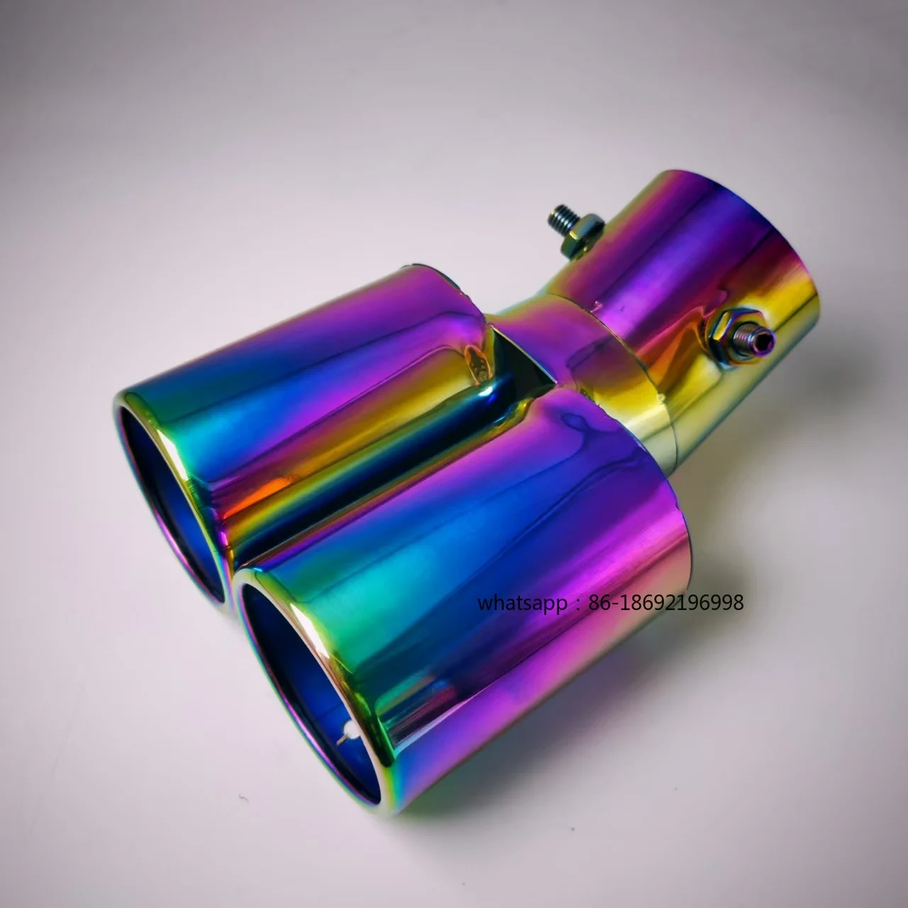 

Модификация автомобиля, выхлопная труба из нержавеющей стали с одной и двумя хвостовыми горлами, крышка трубы, специальная утолщенная хвостовая горловина для выхлопного капота