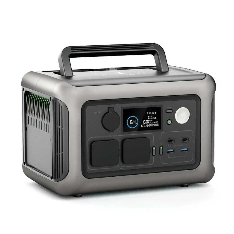 299Wh Portable Power Station 600W AC Output Battery Solar Generator Outdoor Camping RV Emergency Home Backup Supply