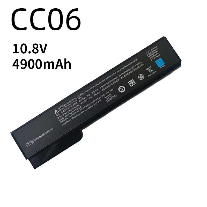 CC06 Laptop Battery for HP EliteBook 8460P 8460W 8470P 8470W 8560P 8570P ProBook 6360B 6460B 6465B 6470B 6475B 6560B 6565B 6570B