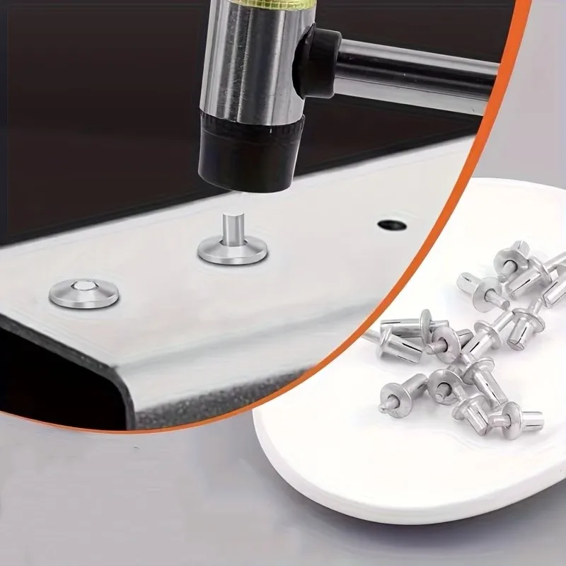 20 pcs 5*9mm Blind Hammer Rivets, No Special Tools Required and Expansion Lock Design, ideal for Daily DIY Projects