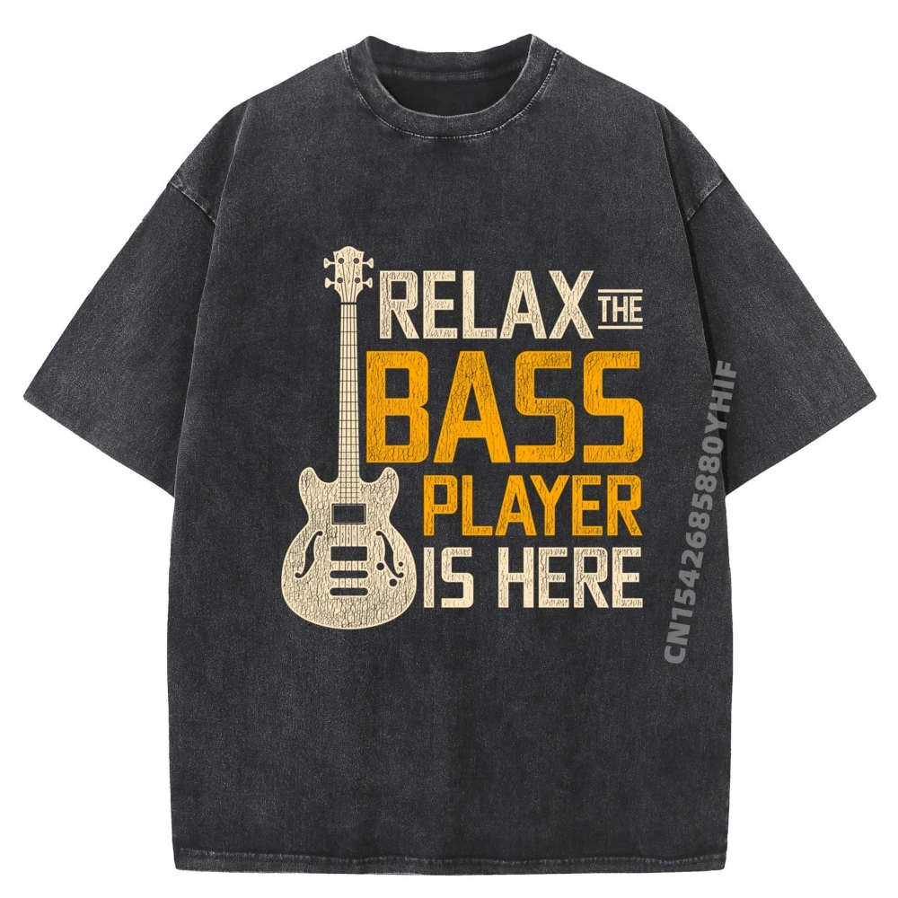 

Расслабьтесь, басист здесь, бас-гитара, уличная одежда в стиле хип-хоп, ограниченное время, специальная стираная одежда высокого качества