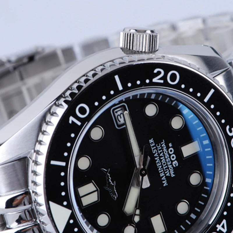 Heimdallr Watch For Men MM300 Sumo SBDX 300M Waterproof Sapphire Crystal C3 Luminous NH35 Automatic Movement Mechanical Watch view 5