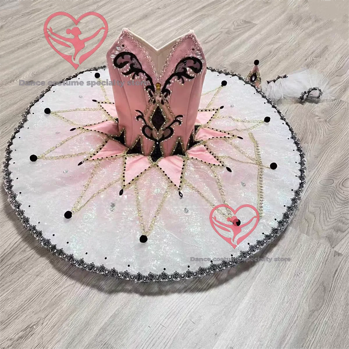 

Балетная новая пачка для выступлений «Million Clown Variations», профессиональное платье-пачка, профессиональное изготовление на заказ GDC.