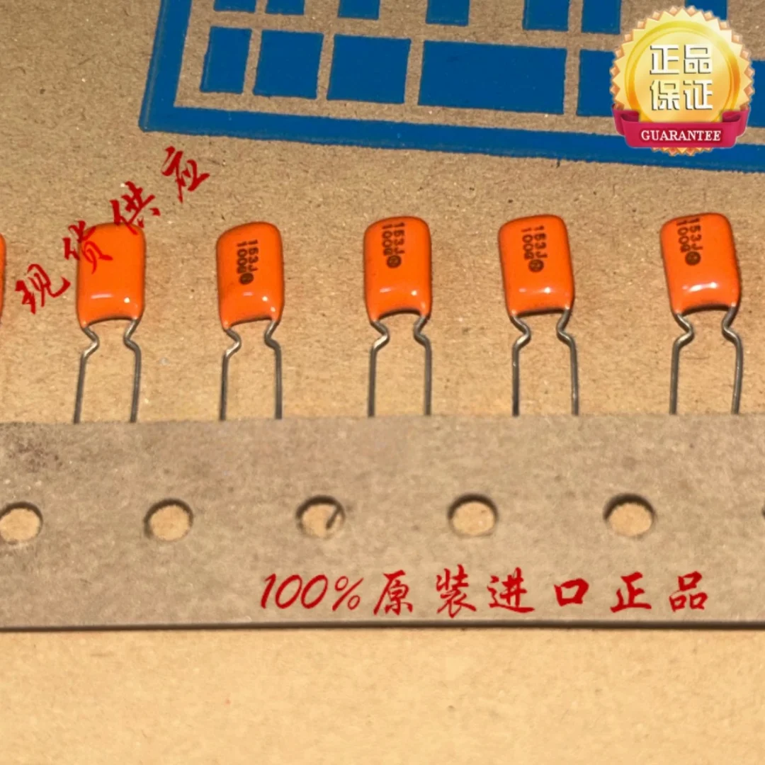 

153 NIS APS Orange Audio Film Capacitor 100V 153 0.015 15NF J5%