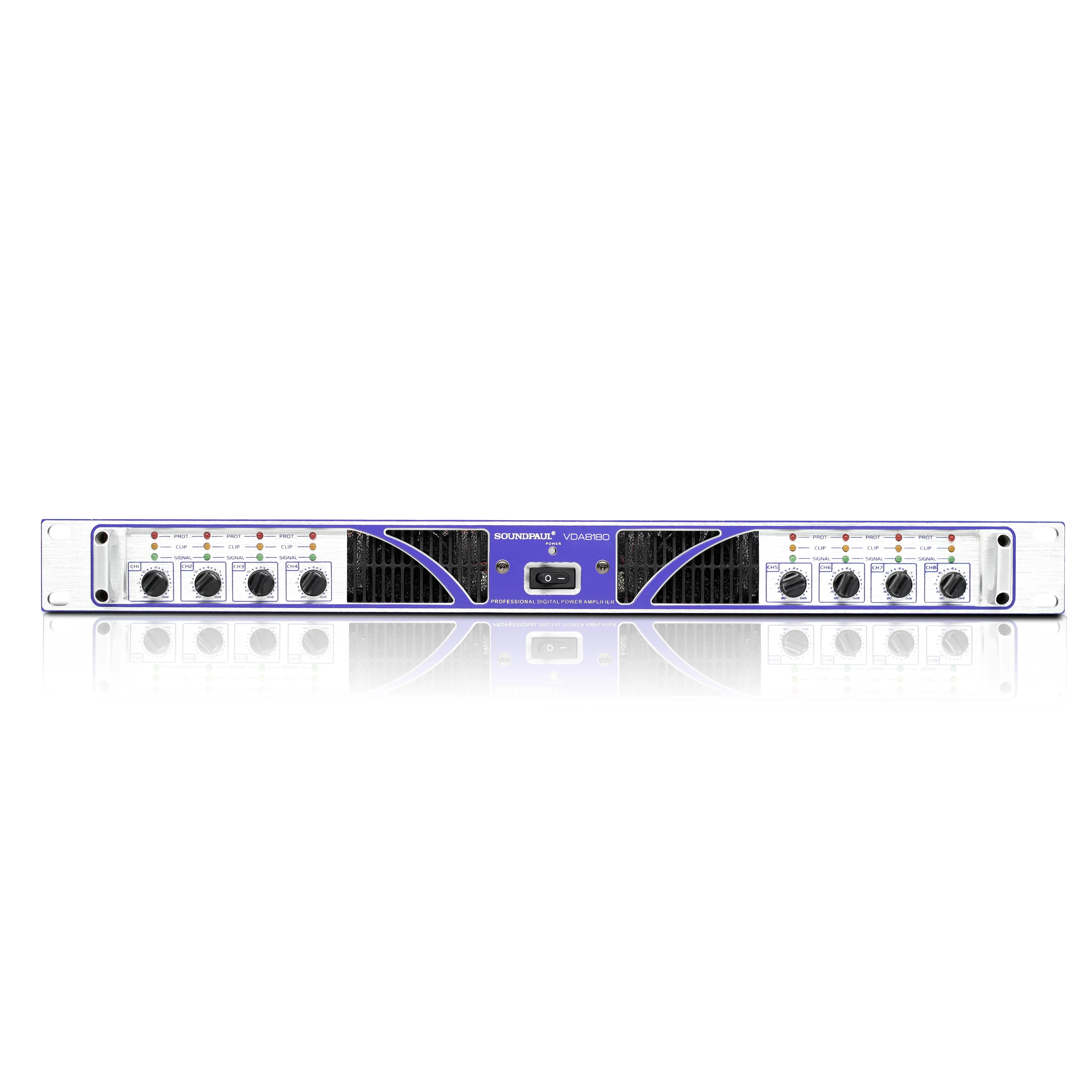 8 channel digital power amplifier digital amplifier