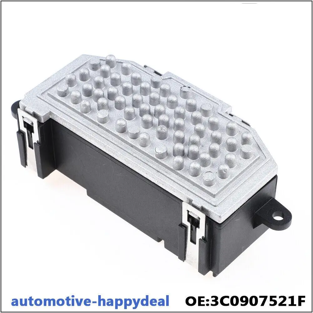 

1 шт. Резистор вентилятора отопителя для автомобиля, регулятор скорости вентилятора, климат-контроль OEM3C0907521F для Audi A3 8P Q3 TT VW BEETLE GOLF, автомобильные аксессуары