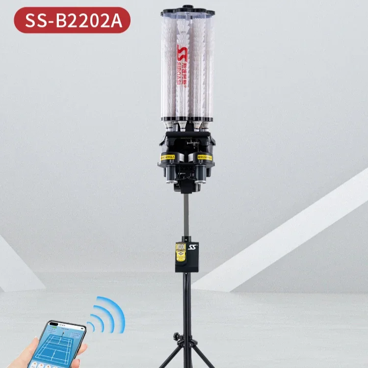 Hot Sale Automatic Badminton Machine SIBOASI Solo Training Badminton Training Machine