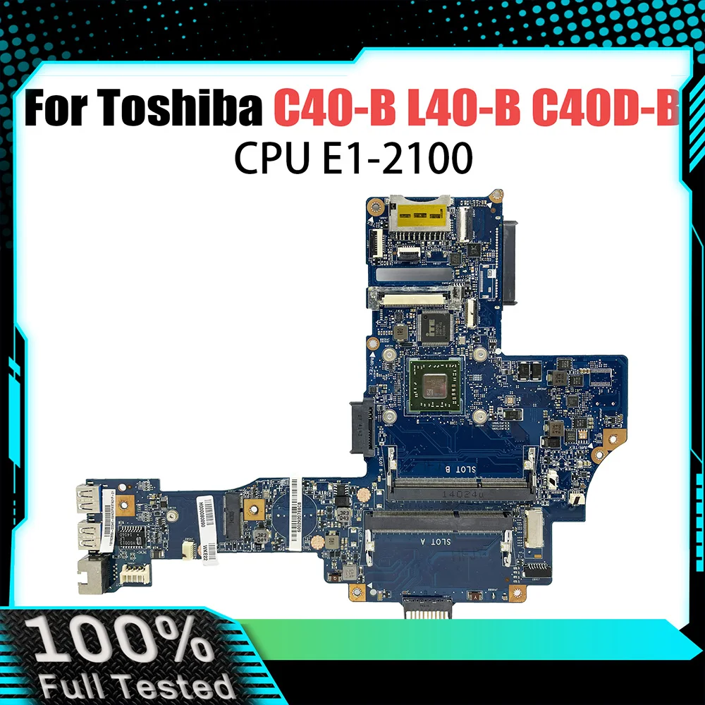 Mainboard For Toshiba Satellite C40-B H000078250 Laptop Motherboard EM6010 CPU DDR3 Full tested