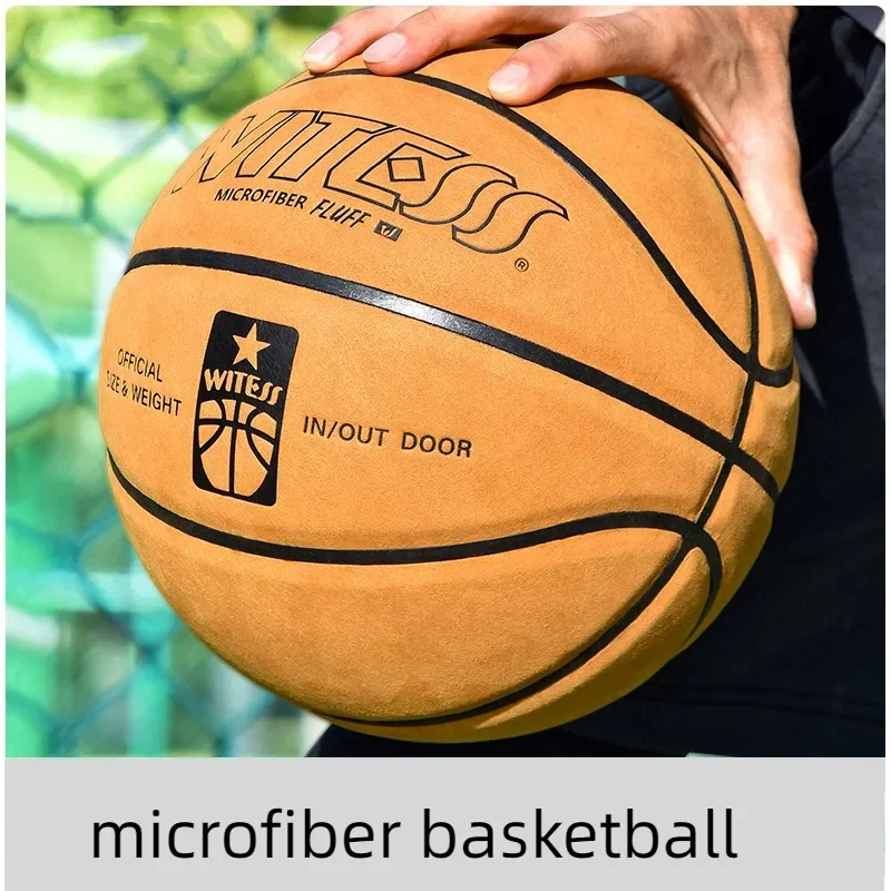 

Professional Size 5 Size 7 Basketball Microfiber Anti-slip Wear-resistant Adults Training Match Ball Outdoor Indoor Basketball