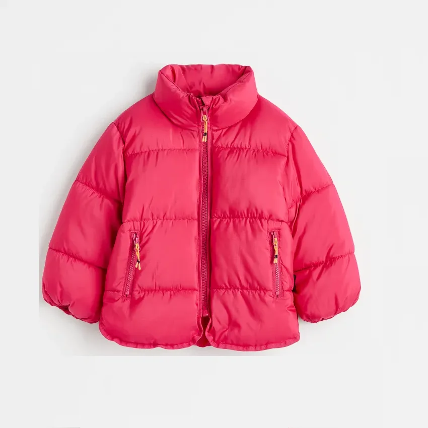 

OEM Custom Casual Kids Down Jacket Winter Outerwear Coat For Girls