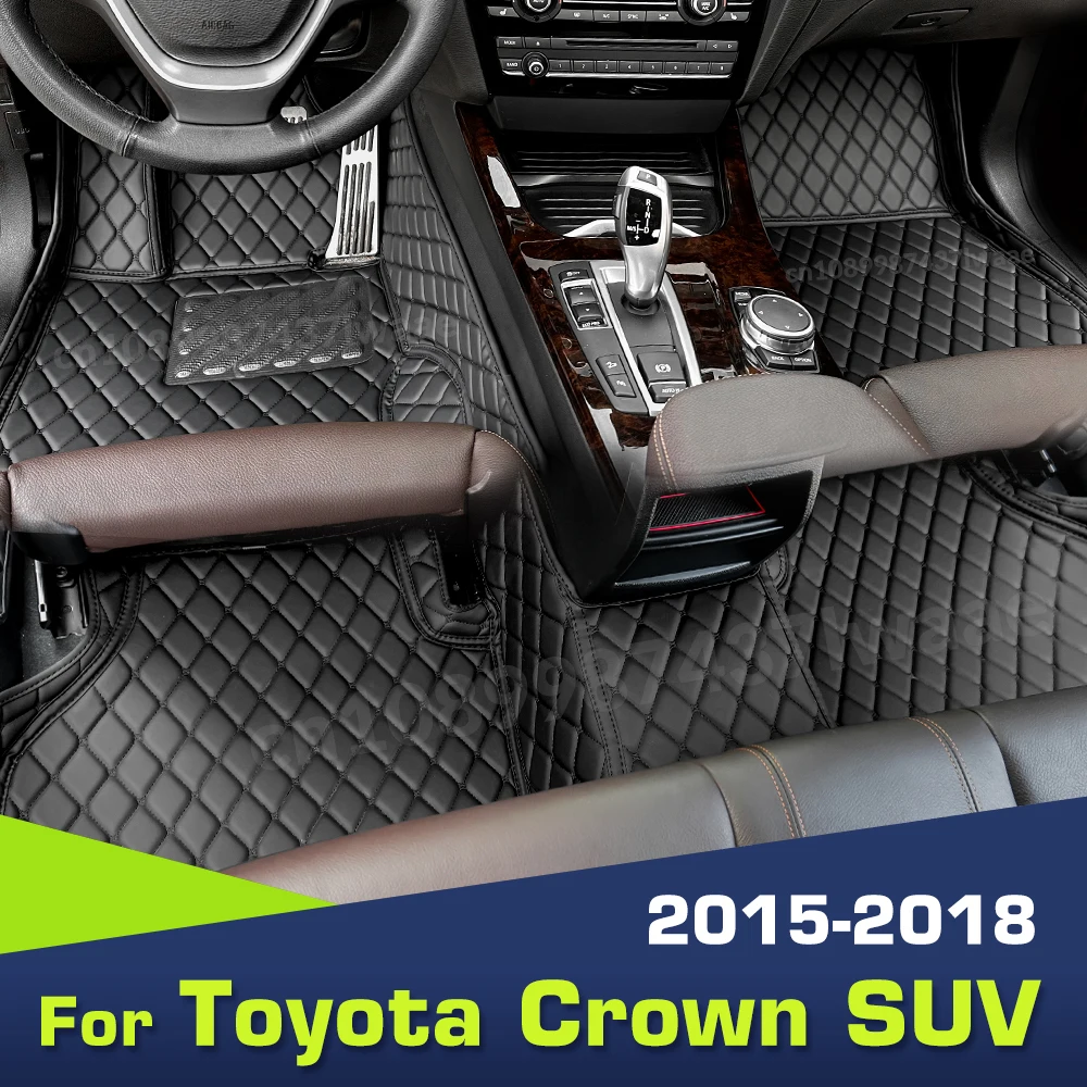 

Автомобильные коврики для Toyota Crown 2015, 2016, 2017, 2018, оригинальные автомобильные накладки на ножки, аксессуары для интерьера