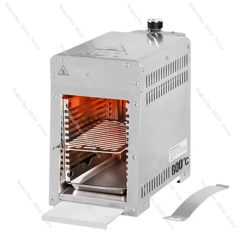 Stainless Steel Steak Grill Commercial Gas High Temperature Steak Broiler American Steak Oven гриль churrasqueira eletrica