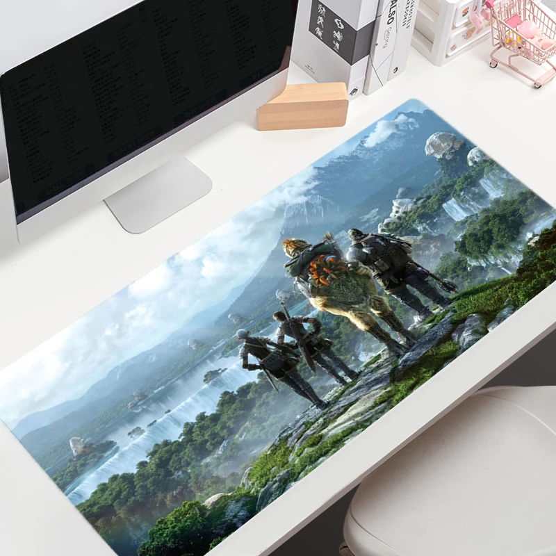 Large Mouse Pad Gamer Final Fantasy XIV Gaming Mousepad Company Keyboard Mouse Mats Carpet Computer Anti-Slip Table Desk Mat