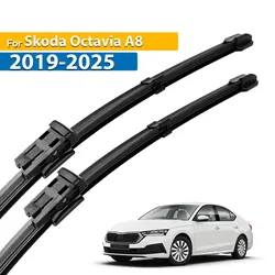 Erick's Wiper LHD Front Wiper Blades For Skoda Octavia A8 2019 - 2026 Windshield Windscreen Window Car Rain Brushes 26