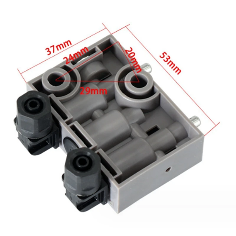 1 Piece Truck Seat Adjustment Control Valve Metal Head Control Valve Black ABS Truck Accessories