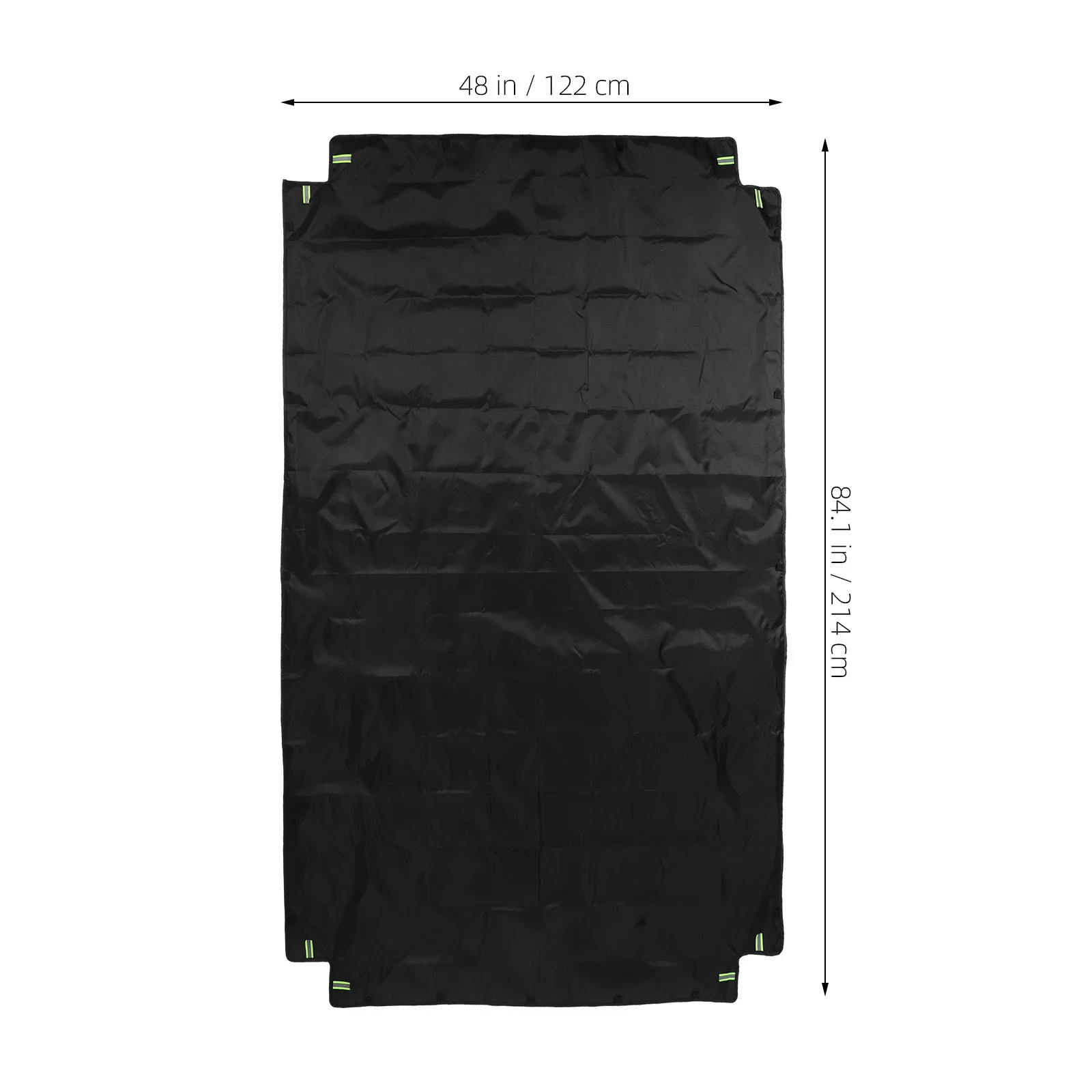 Penutup Trailer Utilitas Kain Oxford Lipat Untuk Gerobak Sampah Bak Truk Pikap Terpal Pelindung Tricycle Luar Ruangan Penutup Gerobak