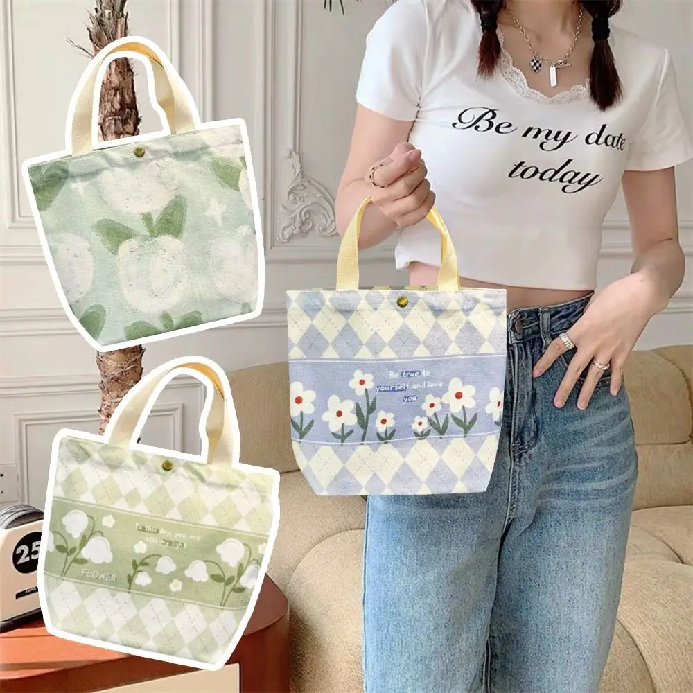 

New Printing Canvas Bag Large Capacity Portable Shoulder Bag Crossbody Bag