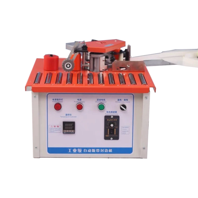 

Woodworking board curve edge banding machine small portable ABS