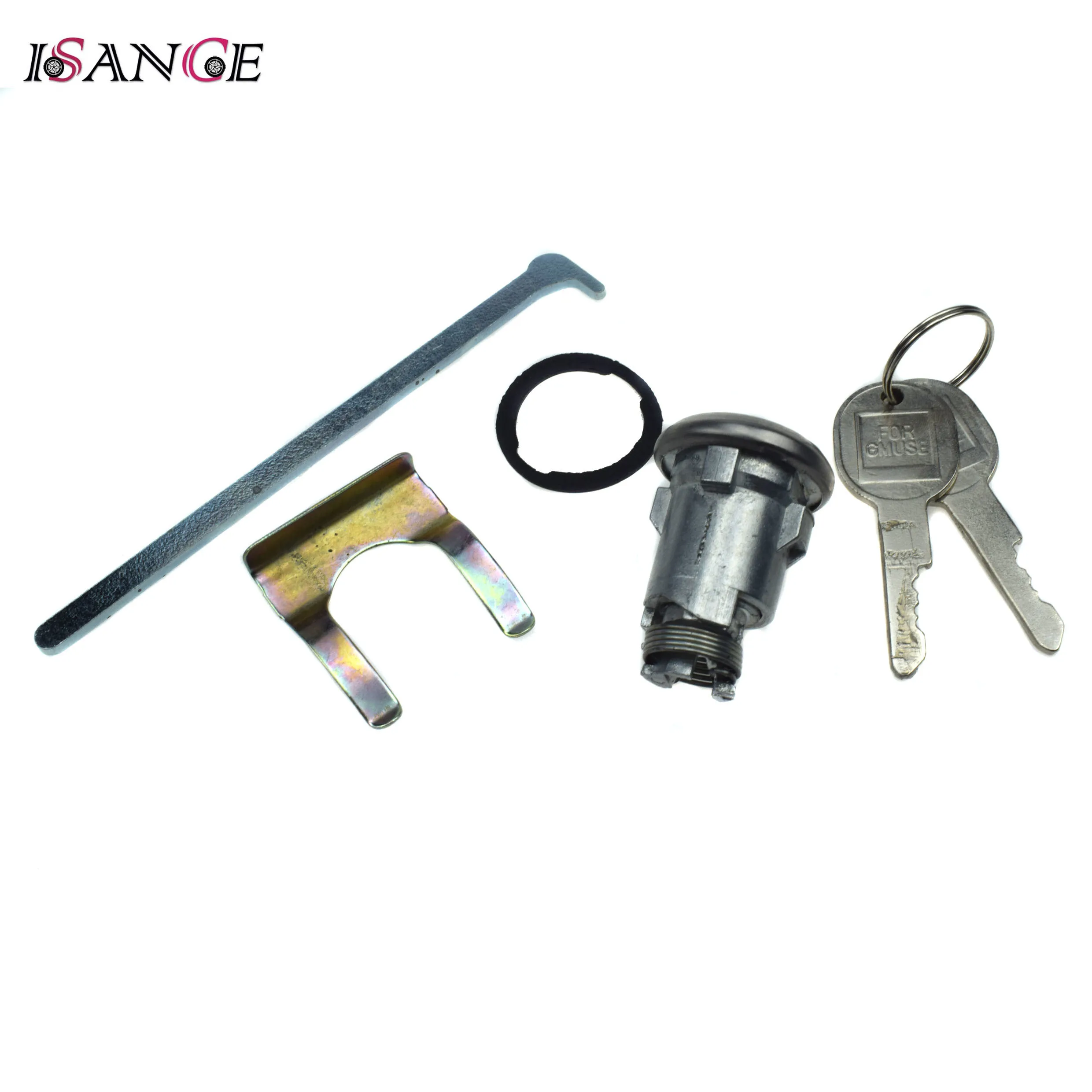 Ignition / Door / Trunk Lock Cylinder Keys Barrel Kit For Chevrolet Buick GMC Cadillac Pontiac Camaro Impala Malibu Suburban