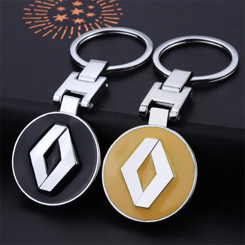 Zinc Alloy Car Styling Key Ring Keychain Pendant Accessories For Renault Megane Clio Kadjar Captur Scenic Logan Twingo Talisman