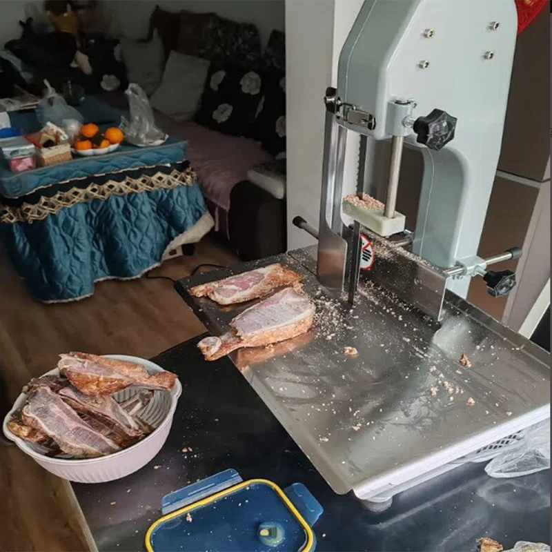 Electric Fresh Meat Cutting Machine for Chicken Fish Pork Beef Bone for Home Use Restaurants Hotels