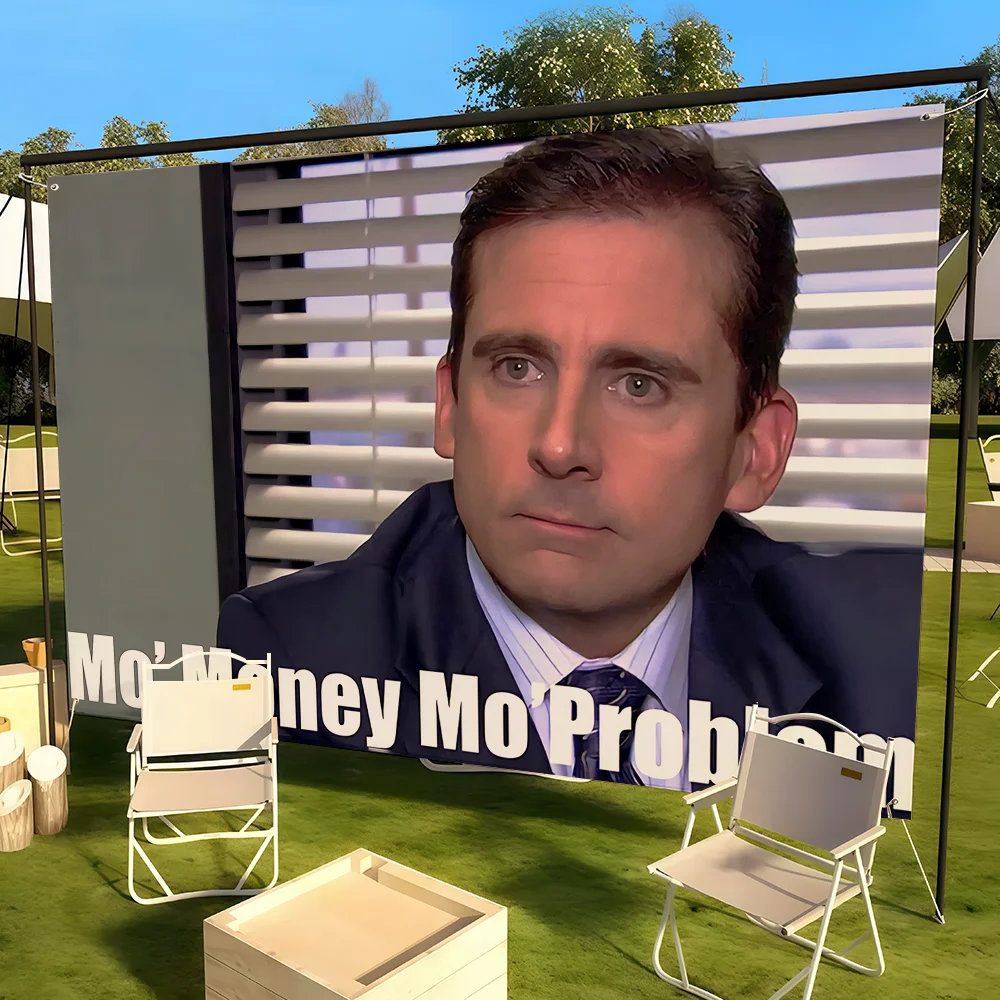 Outdoor Camping Tv - Classic TV The Office flag Decorative