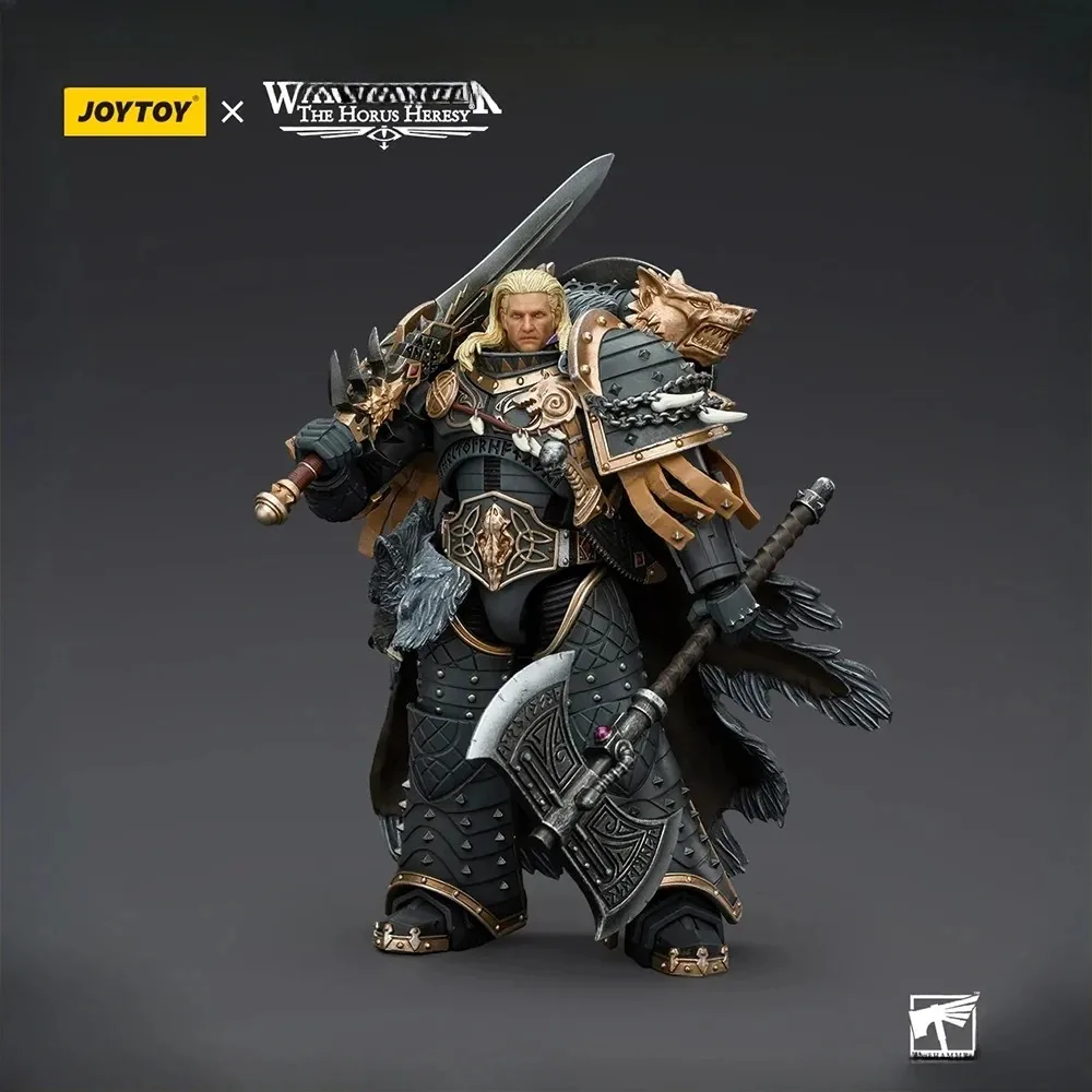 Figurine d'action Heresy Space Wolves Anime, Chain Y Toy, Warhammer 1/18, 40k, Leman Russ, Primars, The Vith Legion Figurine Toys