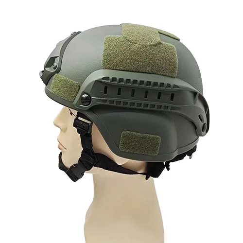 Imagen 2 del producto Casco táctico MH, casco rápido MICH2000 Airsoft, Painball táctico al aire libre CS SWAT, equipo de protección para montar