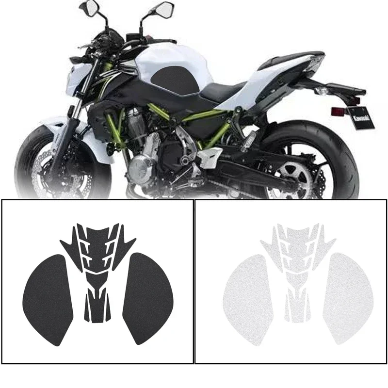 

For Kawasaki z650 ninja650 Z 650 Ninja 650 1122022motorcycle anti slip fuel oil tank pad side knee grip decal protector Sticke