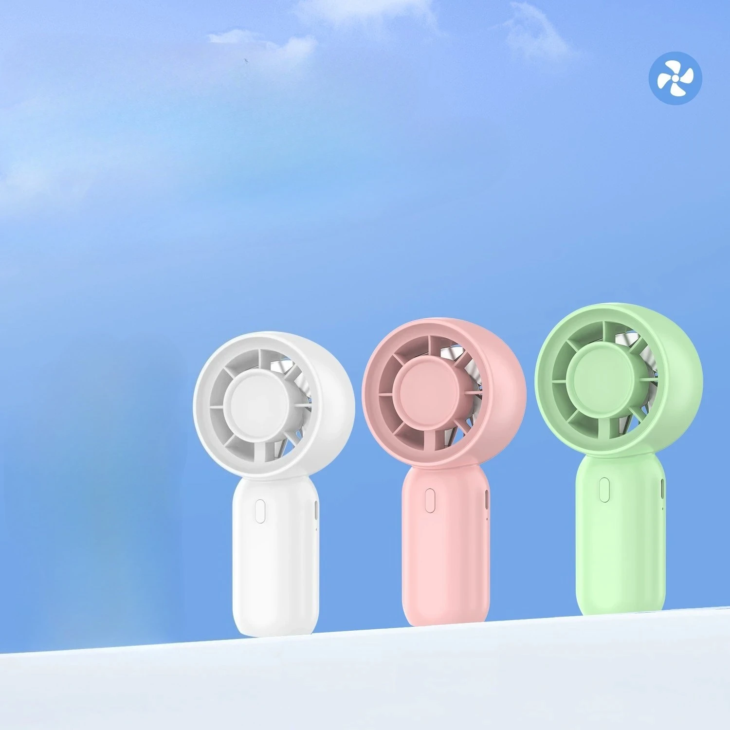 

Portable Handheld Fan USB Rechargeable Mini Pocket Personal Cooling Fan 3 Speed for Travel Outdoor Home Office Concert Sports