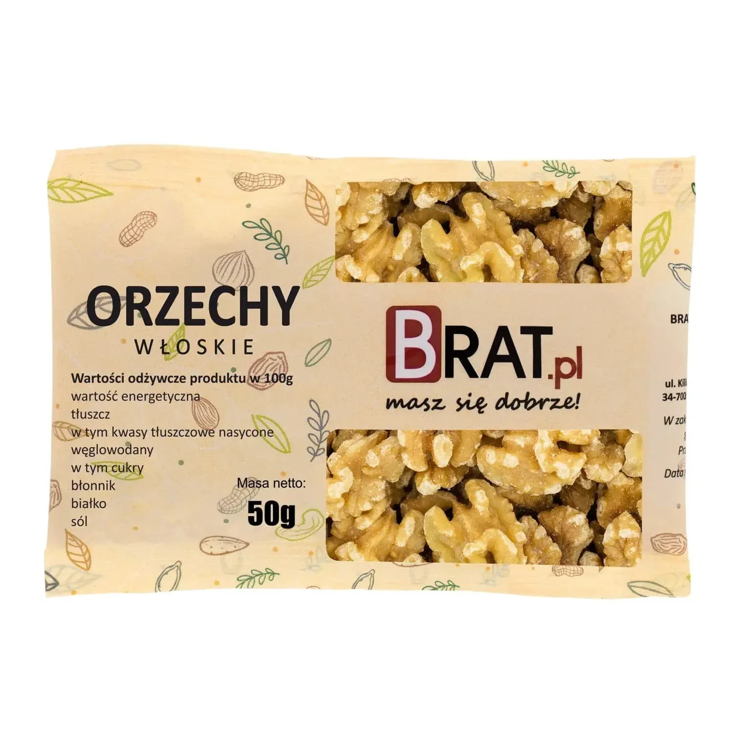 Orzechy włoskie 50g