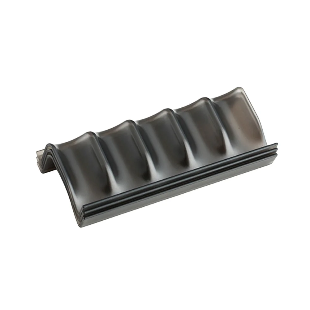 5 قطعة رف تخزين زجاجات الزيت العطري 5 فتحات منظم بلاستيكي أسود لدرج عرض سطح المكتب رف حامل الزيت المنزلي #3