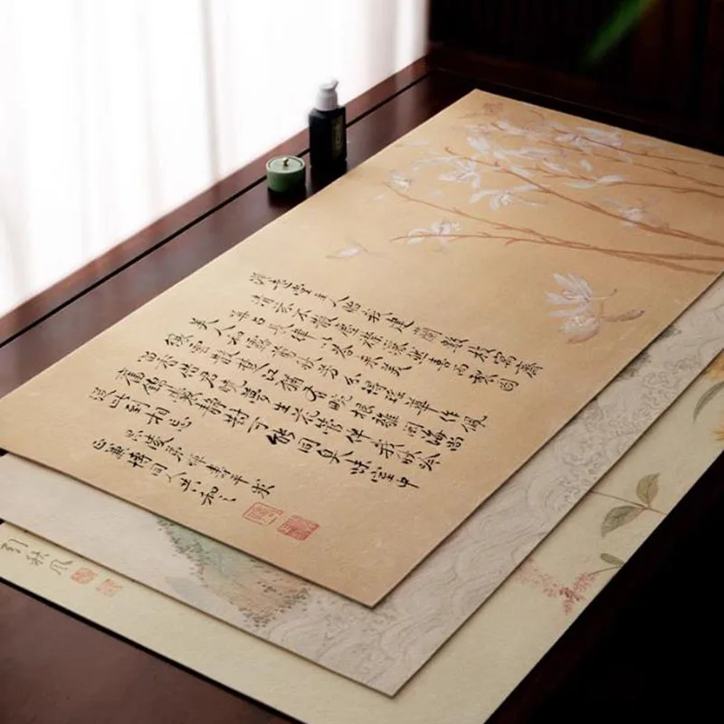 

Красочный печатный фетровый коврик для каллиграфии, утолщенная мягкая ткань для письма, коврик для рисования, сделай сам, инструмент для рисования каллиграфии, аксессуары