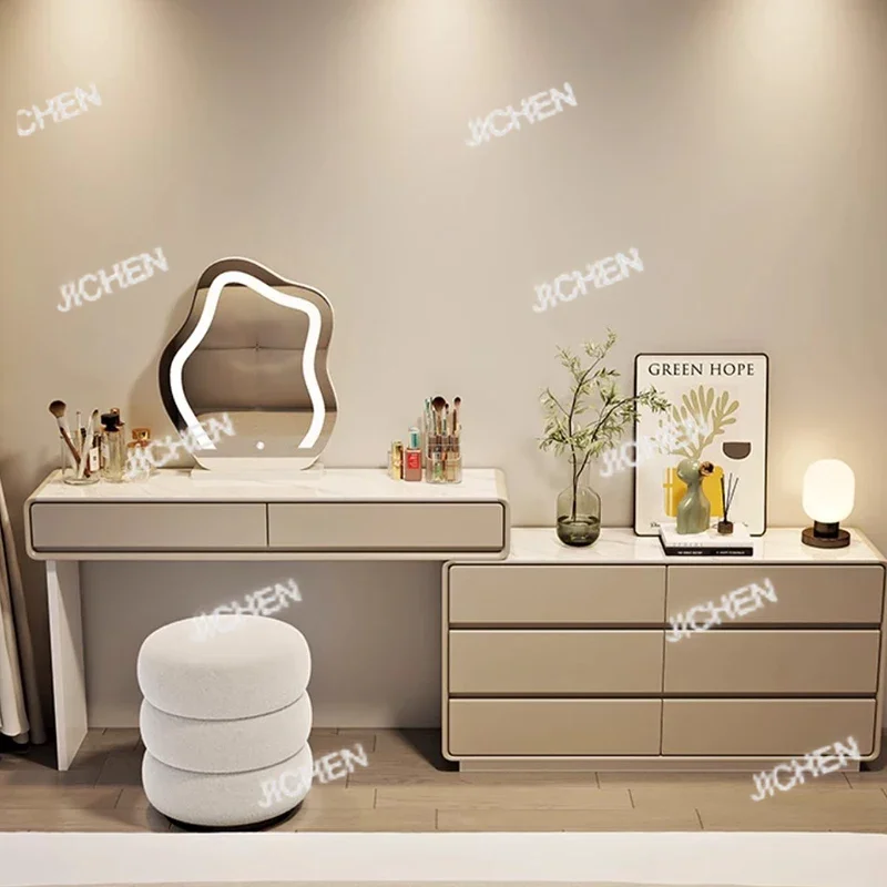 

HHGDiy Nordic Top Белый Комод Современный Табурет Ящик Лампы Косметические Зеркала Органайзер Для Спальни Penteadeira Мебель Для Комнаты