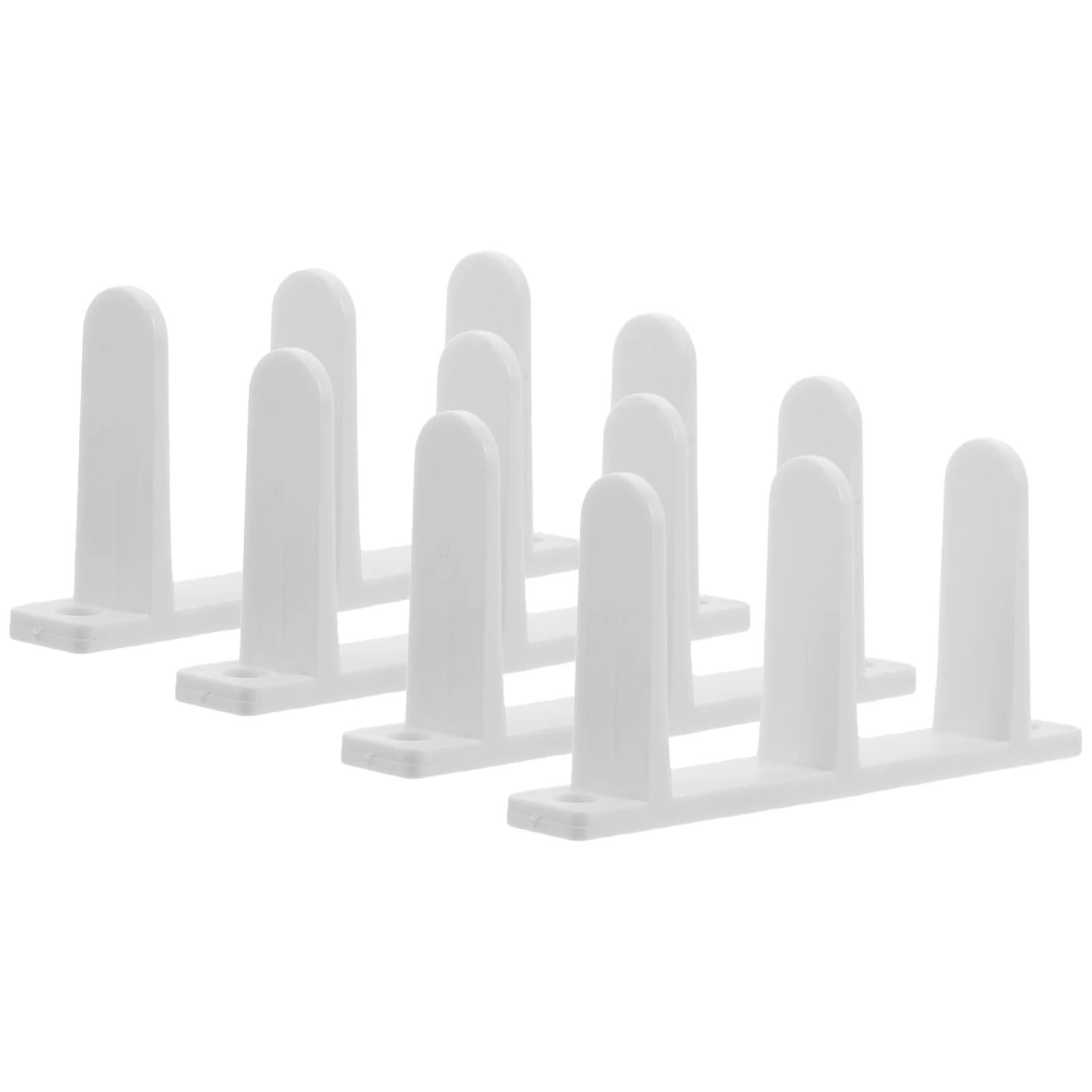 

4pcs Sliding Door Guide Floor Kit Plastic Bottom Guide For Barn Door Cabinet Closet Rv Outdoor Use Durable Hardware Fittings