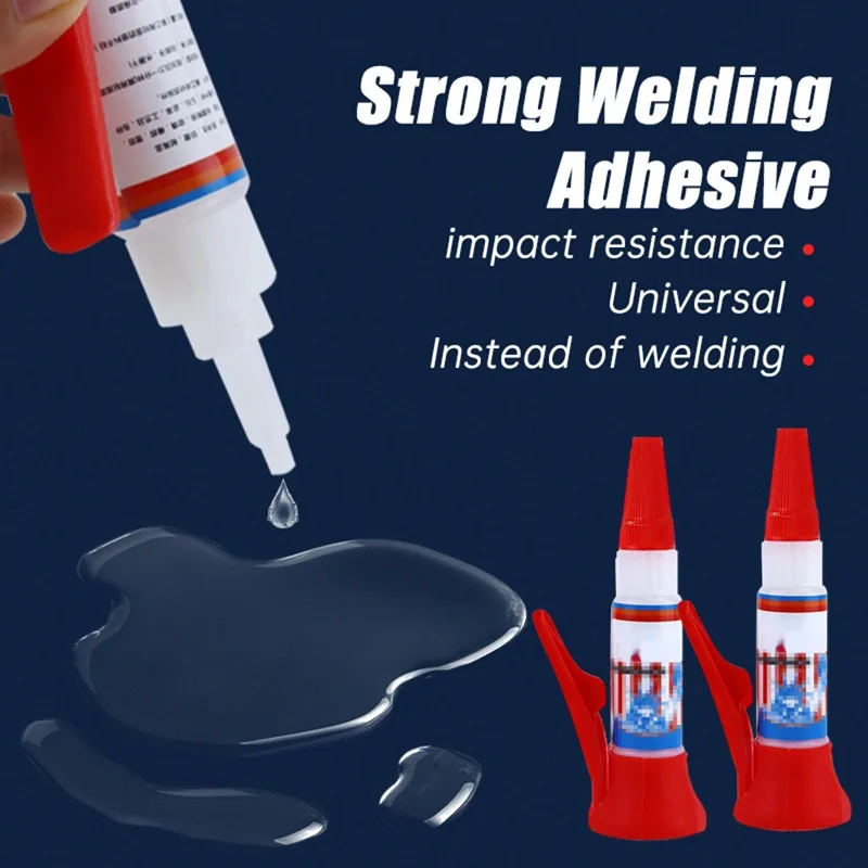 50ml Powerful Welding Repair Glue Universal Welding Adhesive Quick-drying Sealer Liquid Welding Filler repair Wood Metal Plastic