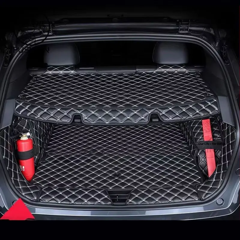 Car Rear Trunk Mats For MG4 EV MG 4 EV EH32 2025~2024 Electric Hatchback Waterproof Protective Pads Car Mats Rug Car Accessories