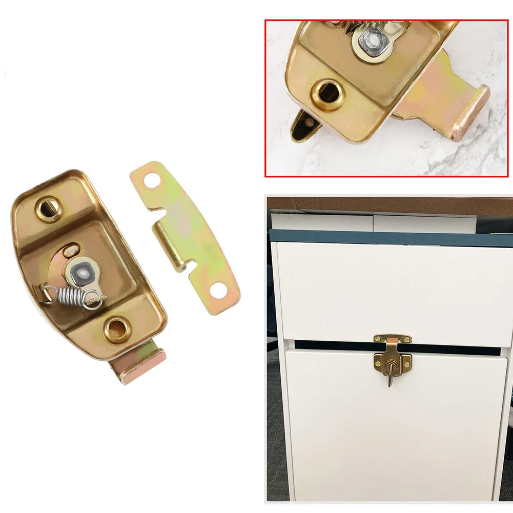 High Quality Sturdy Anti-rust Connectors 1 Pcs Door Buckle Door Hasps Door Lock Fasteners 180 Degree Door Latch