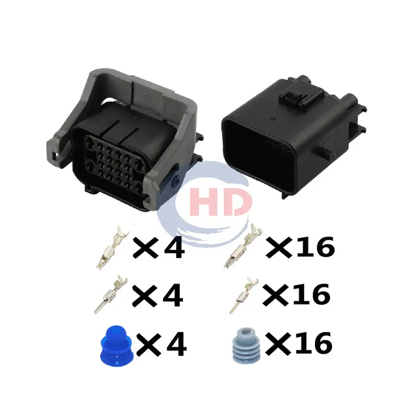 1-20 sets 20pin Waterproof Automotive Engine Connector 936780-2 1-936777-2