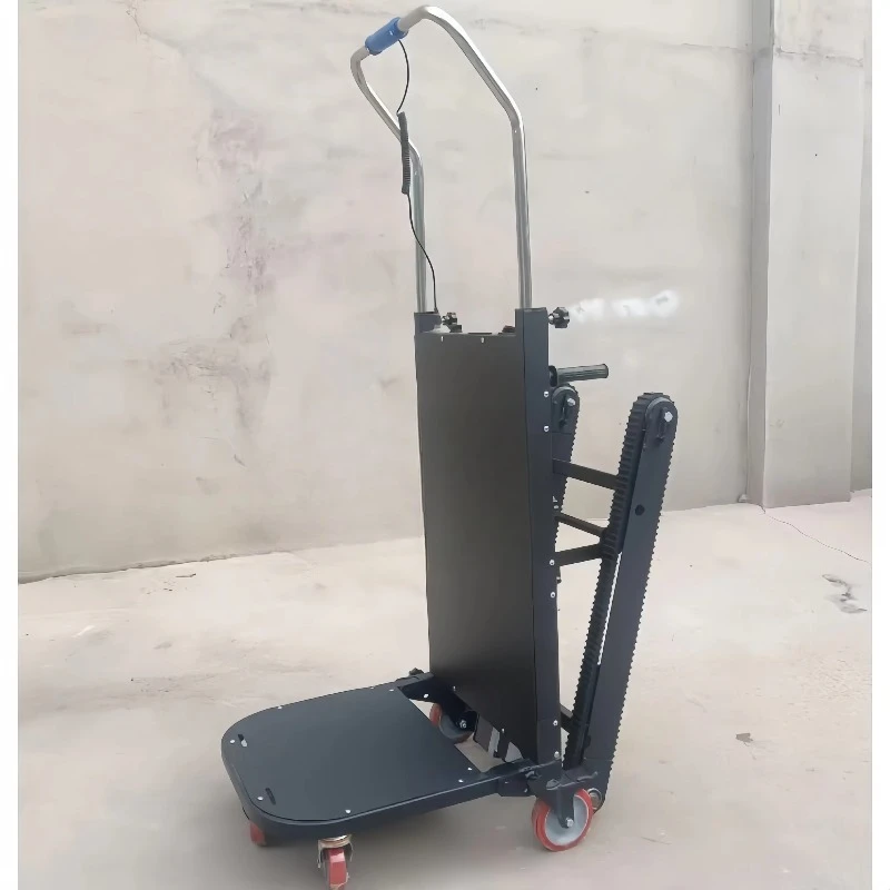 Loading 500kg Motorised Hand Truck Carts Electric Stair Climber Crawler / Electric Stair Climbing Trolley