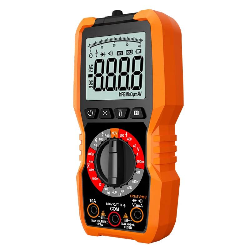 2022 Peakmeter New arrivals PM8225 Digital multimeter 4000 counts display industry portable multimeter cheap type