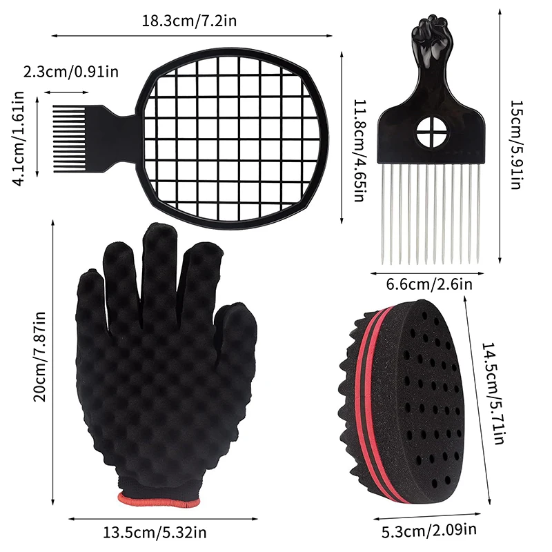 Barber Shop Hair Braider Twist Sponge Tool
