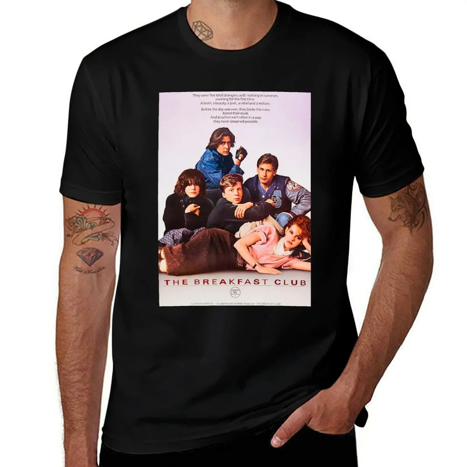 

Breakfast Club T-Shirt Classic Graphic Short Sleeve Top