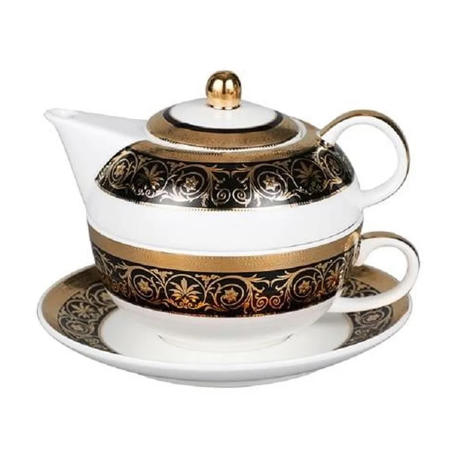 

PT0430-T-E001 Majestic Tea Service - Tea for one Tea Set